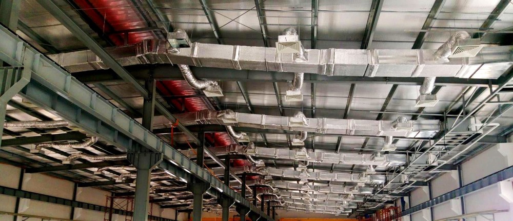 G-SORA chuyên thi công thiết kế hệ thống thông gió cho nhà xưởng