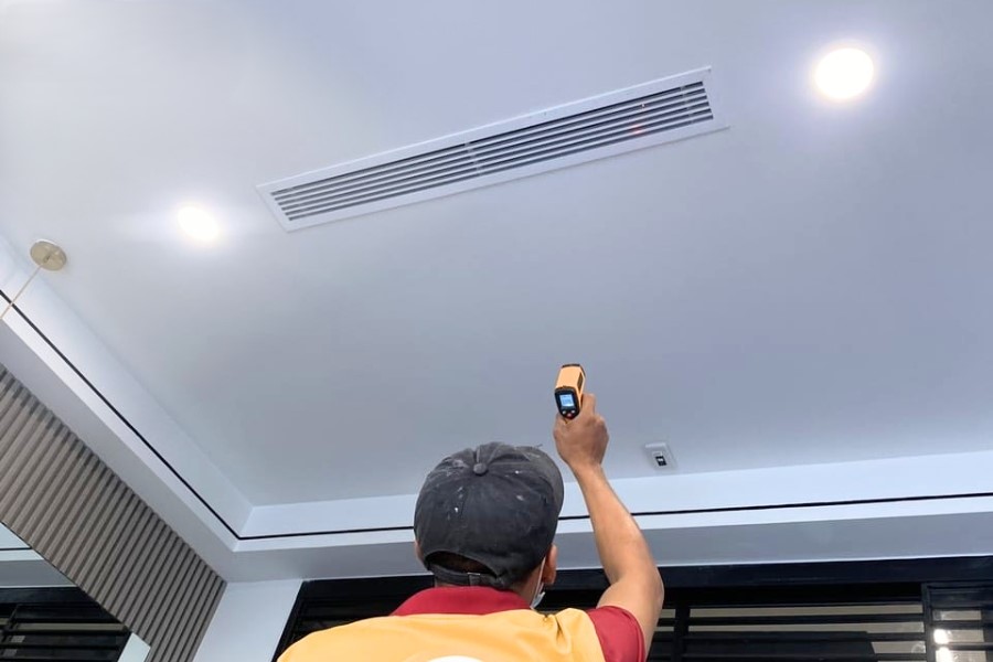 Kích thước miệng gió điều hòa âm trần theo công suất từng model