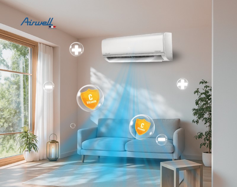 Máy lạnh Airwell 2HP có ưu điểm gì? Những điểm nổi bật bạn nên biết