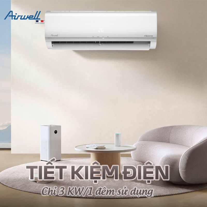 Máy lạnh Airwell 2HP có ưu điểm gì? Những điểm nổi bật bạn nên biết