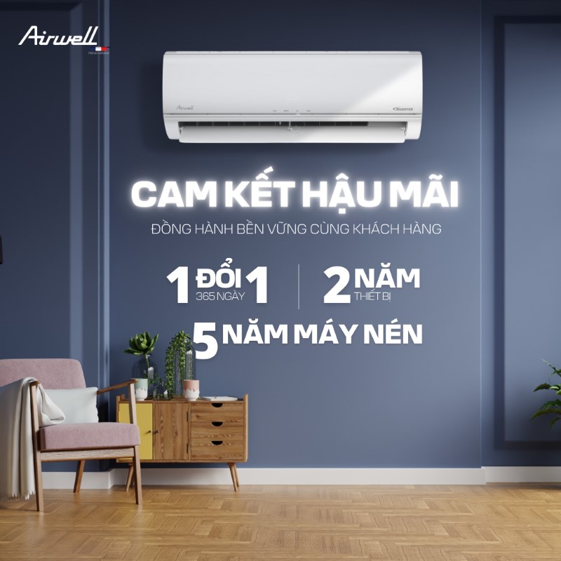 Máy lạnh Airwell có tốt không? Đánh giá thực tế từ người dùng lâu dài