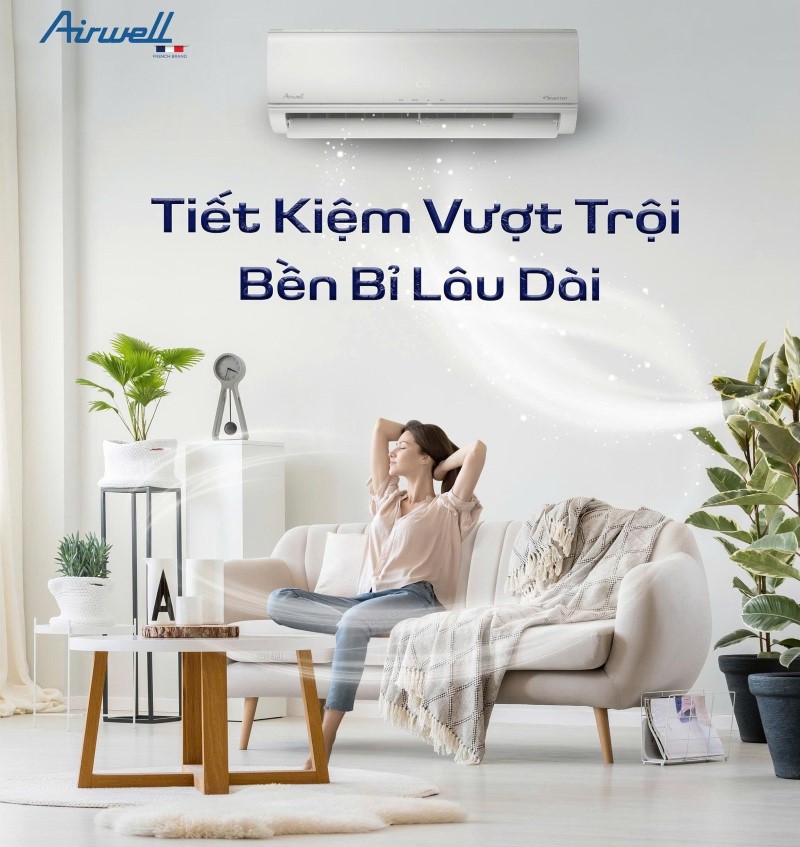 Máy lạnh Airwell có tốt không? Đánh giá thực tế từ người dùng lâu dài