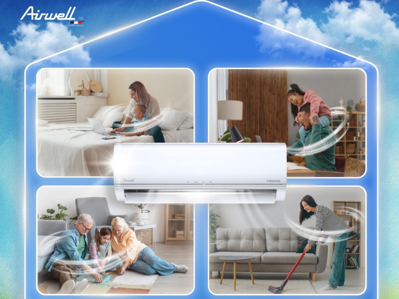 Máy lạnh Airwell có tốt không? Đánh giá thực tế từ người dùng lâu dài
