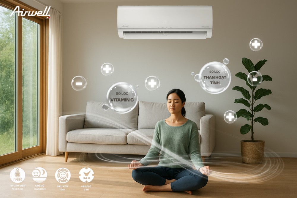Máy lạnh Airwell của nước nào sản xuất? Tìm hiểu nguồn gốc thương hiệu