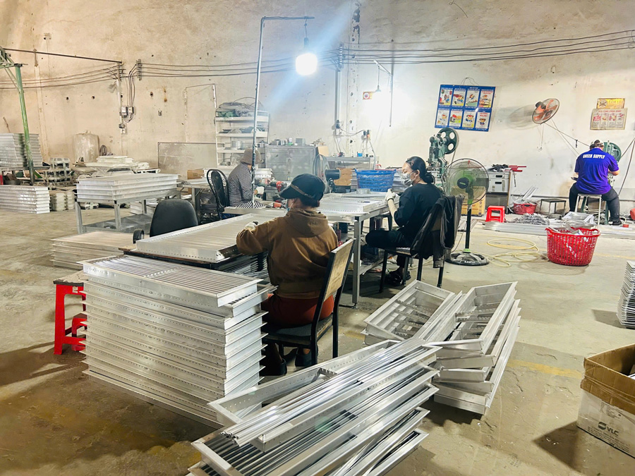 G-Sora - Xưởng sản xuất miệng gió HVAC