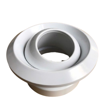 Long-Throw Spherical Jet Diffuser