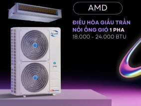 Hệ thống điều hòa âm trần nối ống gió Airwell - giải pháp hoàn hảo cho biệt thự, nhà hàng, khách sạn