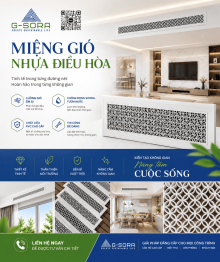 Miệng gió nhựa Hoa văn 