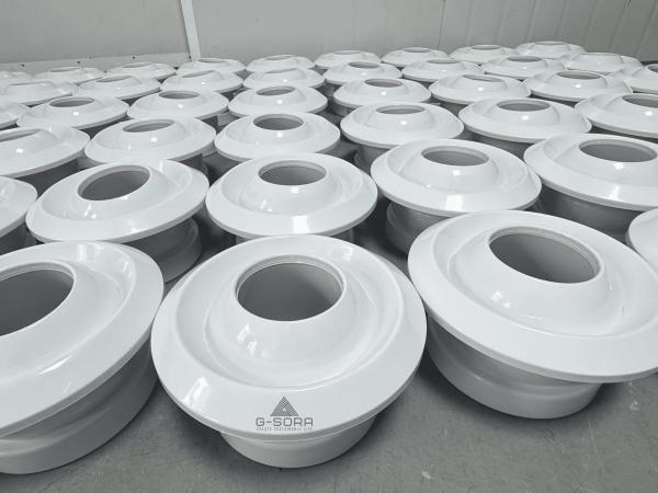 Miệng gió thổi xa nhựa ABS ( Jetball ) 