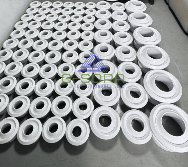 Miệng gió thổi xa nhựa ABS ( Jetball ) 