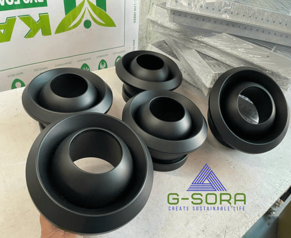 Miệng gió thổi xa nhựa ABS ( Jetball ) 